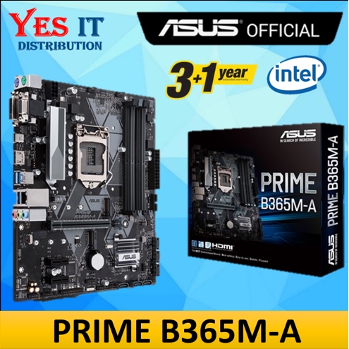 เมนบอร์ด ASUS PRIME B365M-A Intel LGA-1151 MATX