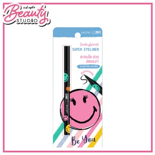 (แท้100%) Ustar Smileyworld Super Eyeliner อายไลน์เนอร์หัวพู่กันเม็ดสีชัด ติดแน่นทนนนาน