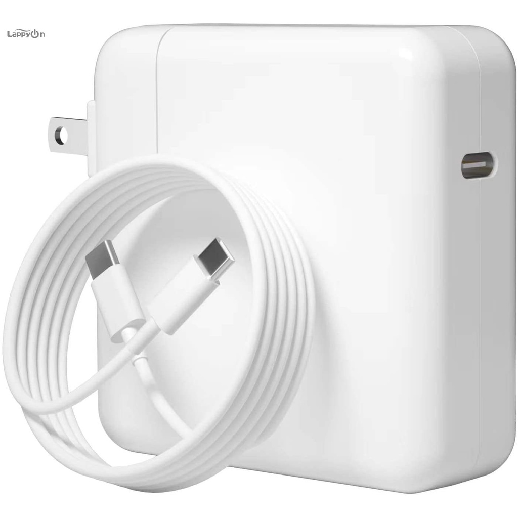 อะแดปเตอร์ที่ชาร์จ USB-C 30W 61W 87W Mac Book PD สําหรับ MacBook Air iPad Pro พร้อมสายเคเบิลคู่ Type C เป็น C