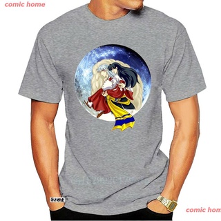 comic home 2022 Houxiaojun Inuyasha Sesshomaru เสื้อยืดลําลองแฟชั่นสําหรับผู้ชายแขนสั้นสีดํา 4724A discount