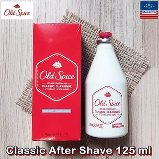 Old Spice® Classic After Shave 125 ml โอลด์ สไปซ์ ผลิตภัณฑ์บำรุงผิวหน้า หลังการโกนหนวด