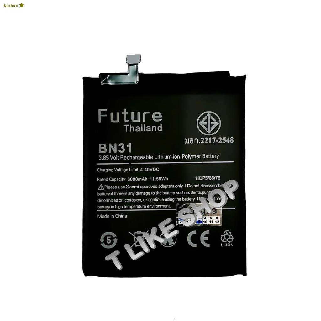 ♀ kortern★แบตเตอรี่ Xiaomi Redmi Note 5A Prime (BN31) พร้อมเครื่องมือ ...