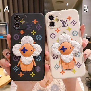 Zymello เคส OPPO A5S A7 A12 A16 A3S A5 A12E A9 2020 A5 2020 F9 F7 F11 Pro A94 4G Reno5F Reno4 4G Reno5 A93 4G A73 2020 A53 4G A15 A15S A54 4G A74 4G A31 2020 A52 A92 A74 5G เคสโทรศัพท์มือถือซิลิโคนป้องกันการตก 3D ตุ๊กตาแฟชั่นและเป็นที่นิยม 01