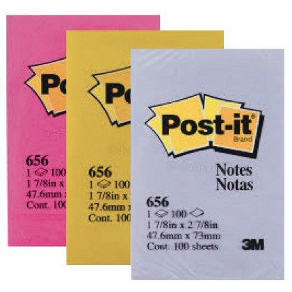 POST-IT 3M  ขนาด 1.8x 3 นิ้ว  656