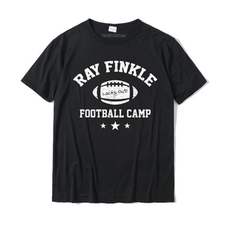 เสื้อยืดลําลอง ผ้าฝ้าย แขนสั้น พิมพ์ลาย Ray Finkle Football Camp สไตล์คลาสสิก สําหรับผู้ชายสามารถปรับแต่งได้