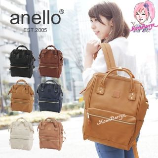 #ของแท้ 100% ANELLO ของแท้ หนังนิ่ม ขนาด Classic / MINI PU Leather กระเป๋าเป้สะพายหลัง จากญี่ปุ่น