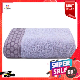 ผ้าขนหนู ROSE HONEYCOMB 15x30 นิ้ว สีม่วงTOWEL ROSE HONEYCOMB 15"X30" PURPLE