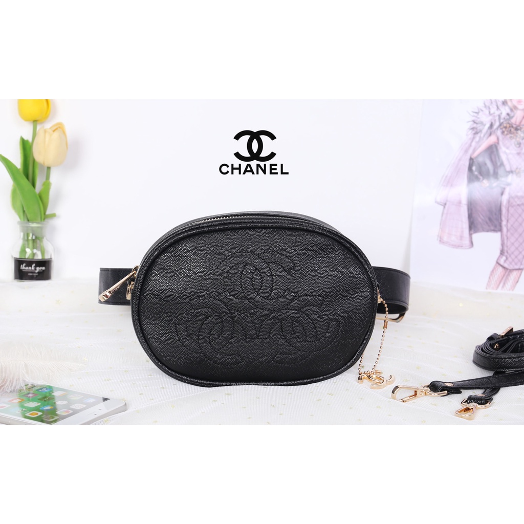 Chanel waist and crossbody bag with 2 straps [Premium gift]
