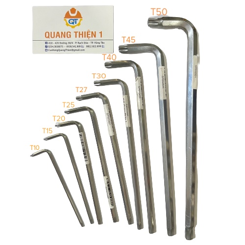 แอปริคอทหกเหลี่ยม STD T10, T15, T20, T25, T27, T30, T40, T45, T50