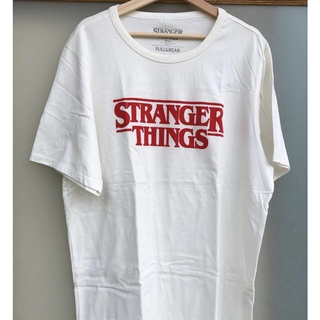 เสื้อยืดคอกลมเสื้อ Stranger things netflix เสื้อหนัง movie vintage t-shirt secondhand เสื้อวินเทจ เสื้อมือ2S-4XL