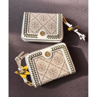 Tory Burch Short Wallet Leather Purses Elegant