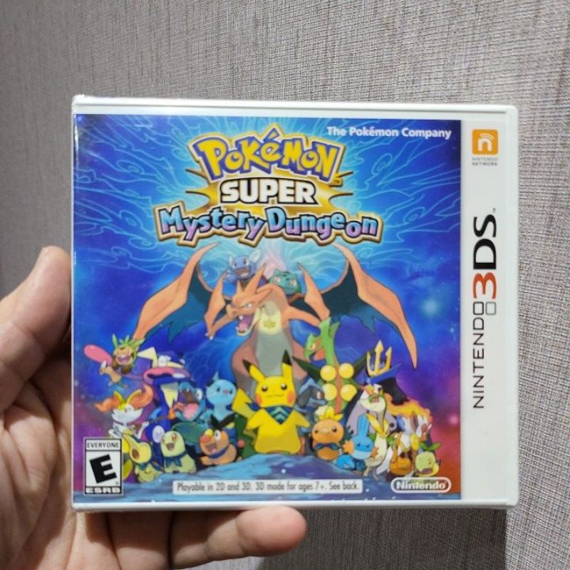 3ds มือ1 แผ่นสุดท้าย ในซีล Pokemon Super Mystery Dungeon brand new แผ่นUS ภาษาอังกฤษ