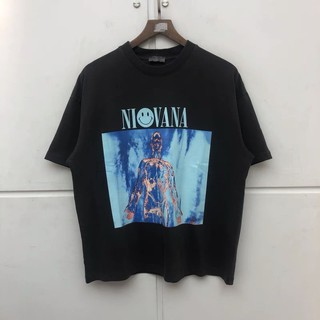 เสื้อวินเทจ เสื้อวง Old school FOG NIRVANA