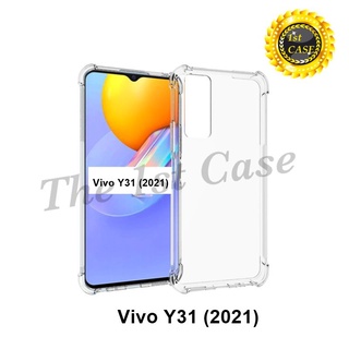 เคส Vivo Y31 (2021) แบบ TPU ใสเสริมขอบและมุมกันกระแทก