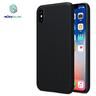 โทรศัพท์ Nillkin Matte Hard Case กลับปกคลุมสำหรับ Apple iPhone X XS