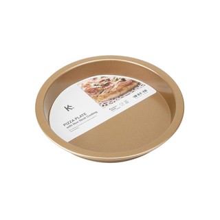 ถาดพิซซ่า NON STICK COOK CHARMY 8 นิ้ว สีน้ำตาล เครื่องครัวและอุปกรณ์อื่นๆ NON-STICK PIZZA PLATE COOK CHARMY 8" BROWN