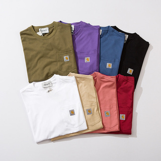 Carhartt K87 เสื้อยืด มีกระเป๋าด้านข้าง