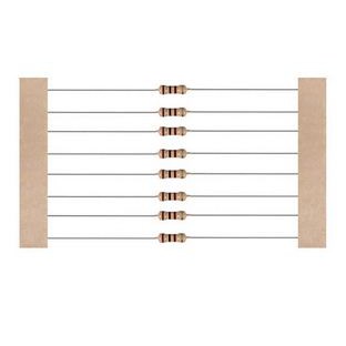 10 ชิ้น R ตัวต้านทาน 10R 10 R โอห์ม 1/4w 10ohm 10 R โอห์ม 1/4 วัตต์ 5%