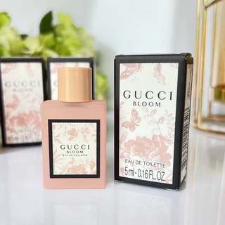 ของแท้* New 2022 !!  Gucci Bloom EDT 5ml หอมหวาน ฟีลเจ้าหญิง