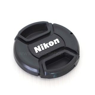 Lens cap ฝาปิดหน้าเลนส์ Nikon หลายขนาด 49mm-72mm