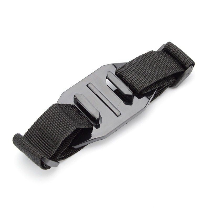 Vented Helmet Strap Mount for GoPro Adjustable Strap with Basic Mount