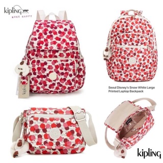 ซื้อ1ได้ถึง2ใบ! KIPLING RAVIER DISNEY’S SNOW WHITE PRINTED BACKPACK WITH PURSE