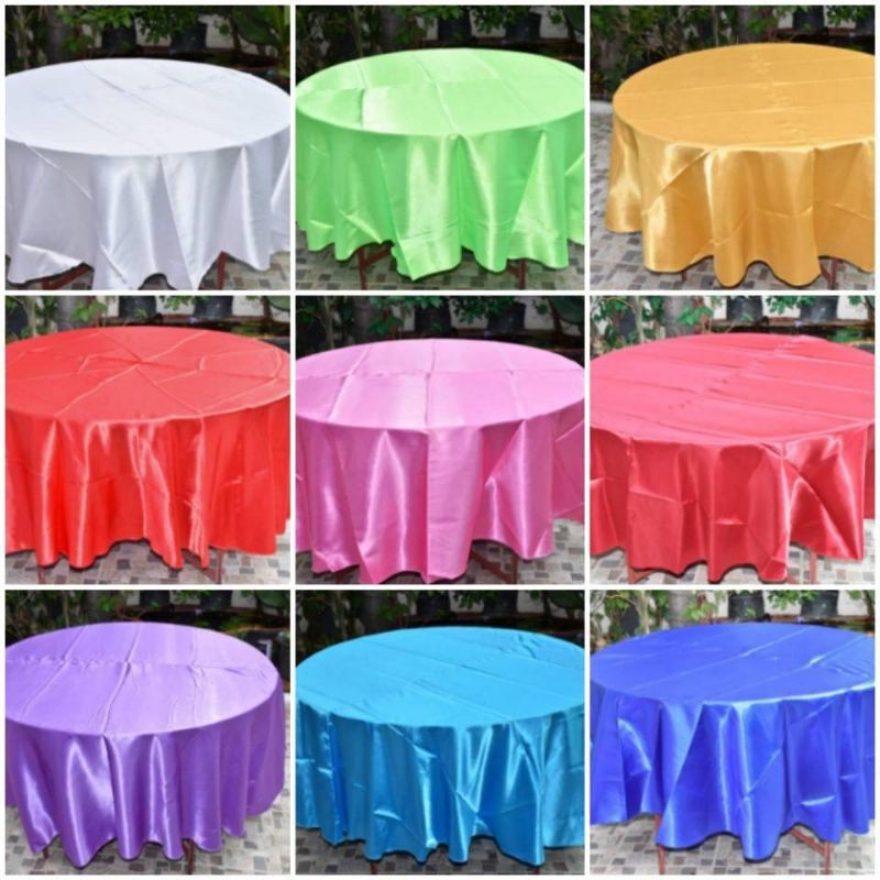 ผ้าคลุมโต๊ะกลมผืนละ169บาท (ต่อกลาง)