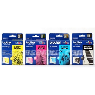 Brother LC57 BLACK,  MAGENTA, YELLOW Ink Cartridge