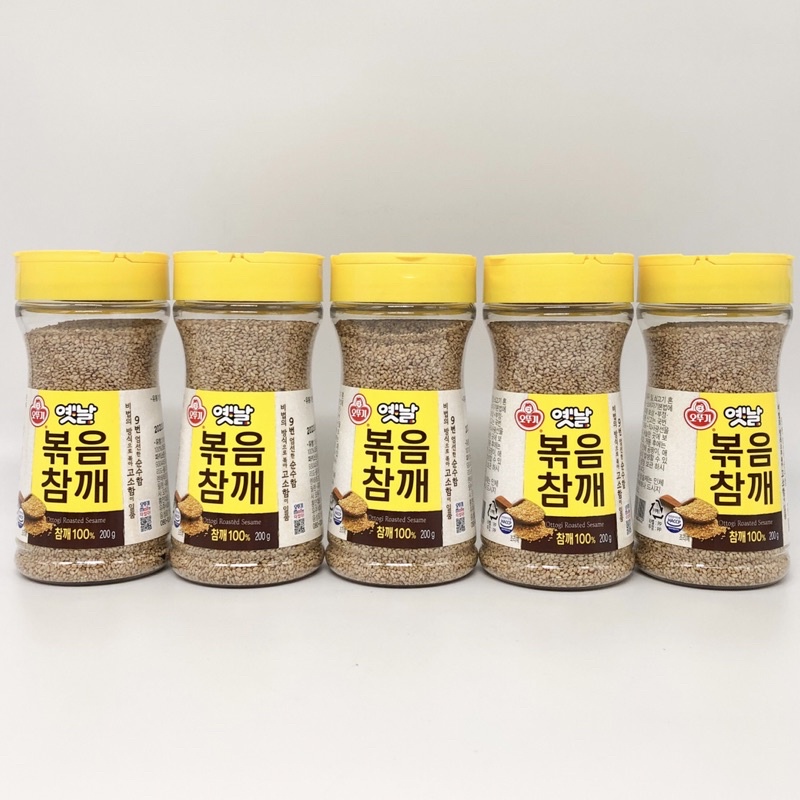 🔥 งาขาวคั่วเกาหลี 🔥 Ottogi Roasted Sesame 100g 200g งาขาวคั่ว 볶음참깨 งาขาว งาขาวเกาหลี งาคั่ว
