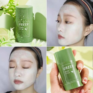 Fairy &amp; Magic Green Tea Clay Mask Stick Face Deep Cleaning Blackhead Acne Removal Mud 40g