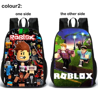 [พร้อมส่ง] Roblox กระเป๋านักเรียน กระเป๋านักเรียน สองด้าน