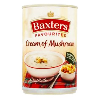 Baxters Cream Of Mushroom 400g  แบ็กซ์เตอร์ครีมเห็ด 400 กรัม