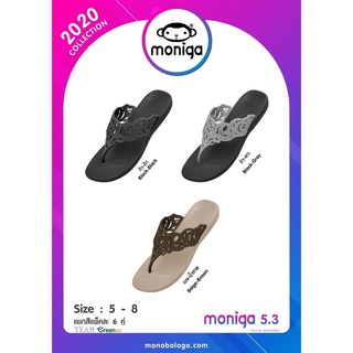 รองเท้าแตะแบบสวมหูหนีบ MONOBO รุ่น MONIGA5.3 พื้นบาง เบา ใส่สบาย ราคาถูก ของแท้