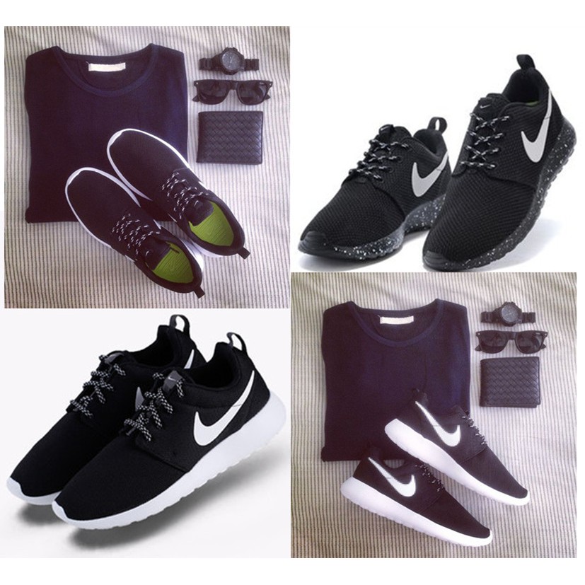 Nike-RESHE RUN-1 รองเท้าวิ่งรองเท้าลำลองรองเท้าวิ่ง Nike คลาสสิกข้อเสนอพิเศษที่ จำกัด รองเท้าผู้ชายรองเท้าผู้หญิง