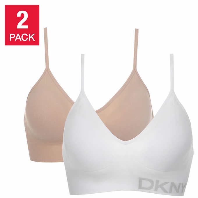 DKNY (ของแท้จาก USA) Seamless Bra 1 แพ็ค=2ตัว Shopee Thailand