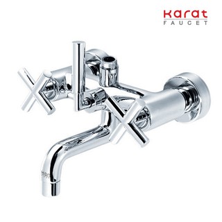 Karat Faucet ก๊อกผสมอ่างอาบน้ำติดผนัง สำหรับชุดฝักบัว Rain Shower รุ่น IR51-50C