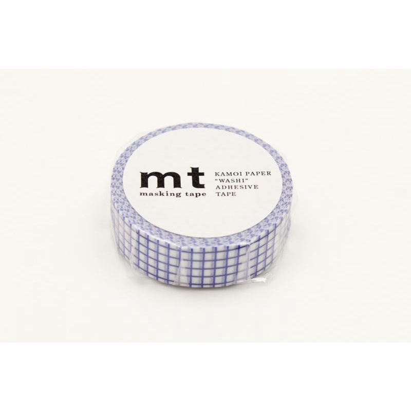 mt masking tape R hougan blueberry (MT01D396R) / เทปตกแต่งวาชิ รุ่น R ลาย hougan blueberry แบรนด์ mt masking tape