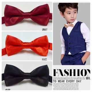 Bowtie  หูกระต่ายผ้าซาติน สำหรับเด็ก