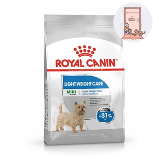 Royal canin Mini light weight care สุนัขพันธ์เล็กควบคุมน้ำหนัก ขนาด 3 กก.