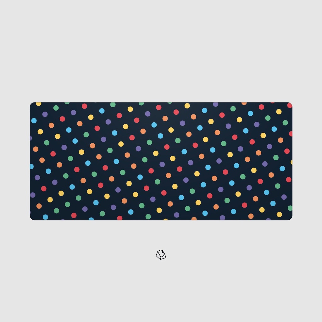 แผ่นรองเมาส์ NovelKeys GMK Dots Deskmat (Confetti Deskmat)
