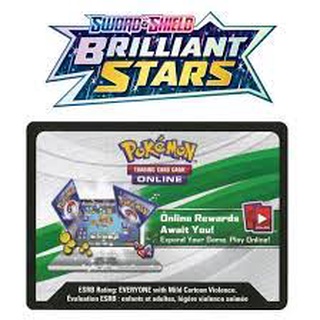 PE PE-BRST--CODE Brilliant Stars Online Code Pokemon Online Code - Foil EN 0 0821000022735