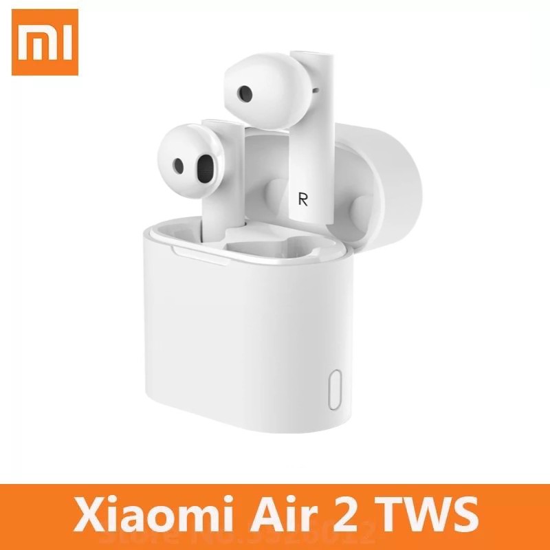 ชุดหูฟังบลูทูธ ไร้สาย Xiaomi Air2 กีฬาลดเสียงรบกวนวิ่ง binaural mini ที่อุดหูกึ่งในหูขนาดเล็กTrue Wireless