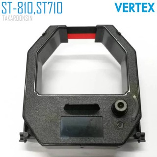 ผ้าหมึกเครื่องตอกบัตร VERTEX ST-810,ST710