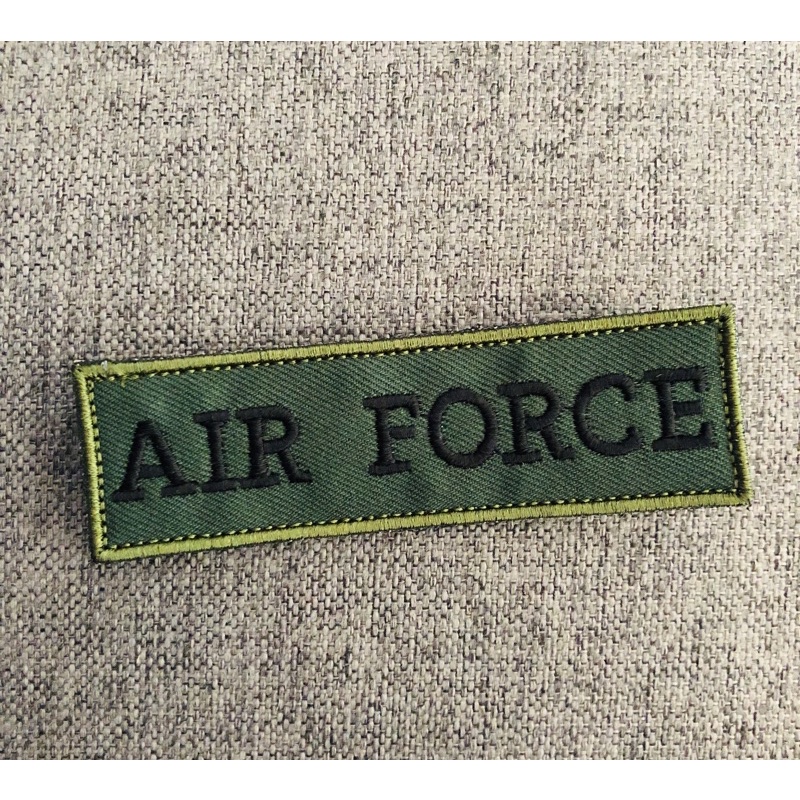 อาร์ม “AIR FORCE” แบบเย็บติด,แบบรีด,แบบตีนตุ๊กแก(สิ้นค้าพร้อมส่ง)