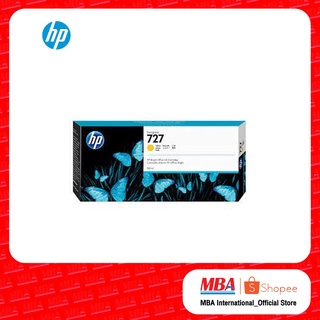 HP 727 300-ml Yellow Ink Cartridge (F9J78A)