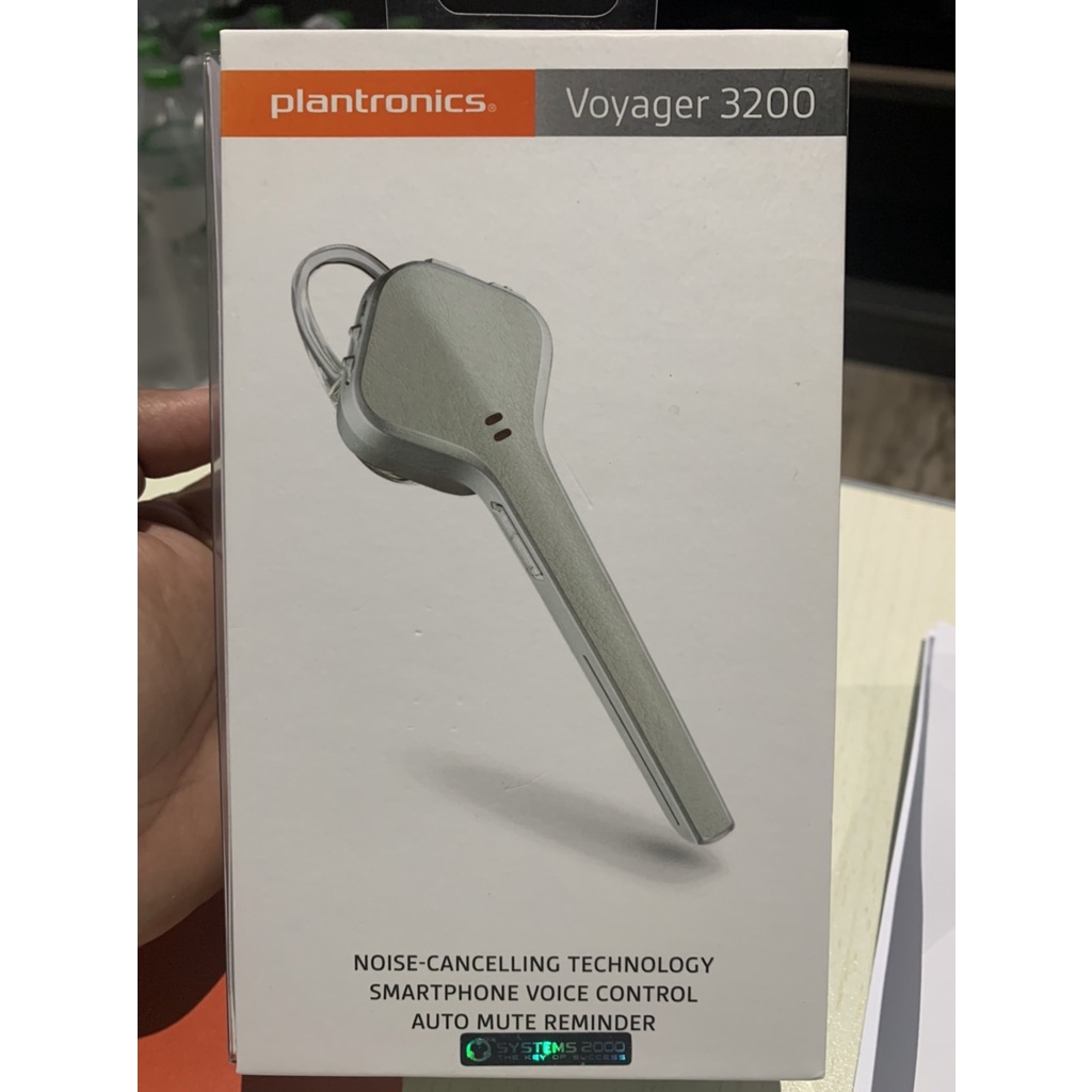 [ของแท้] Plantronics Voyager 3200 Buff White (มือสอง