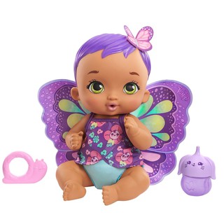 My Garden Baby Feed And Change Baby Butterfly Doll ตุ๊กตาเด็กทารก พร้อมปีกผีเสื้อ ป้อนนม เปลี่ยนผ้าอ้อมได้ รุ่น GYP11