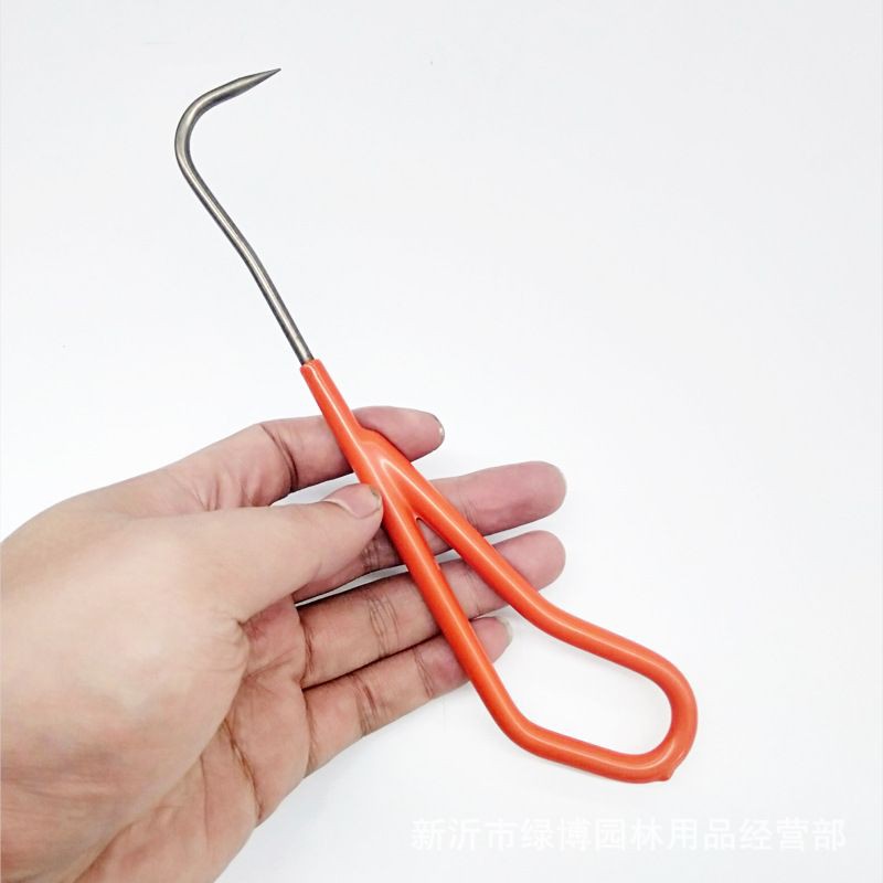 [พร้อมส่ง🇹🇭] ตะเกราสางรากสแตนเลส​ด้่ามจับPVC ขนาด​8" อุปกรณ์บอนไซ
