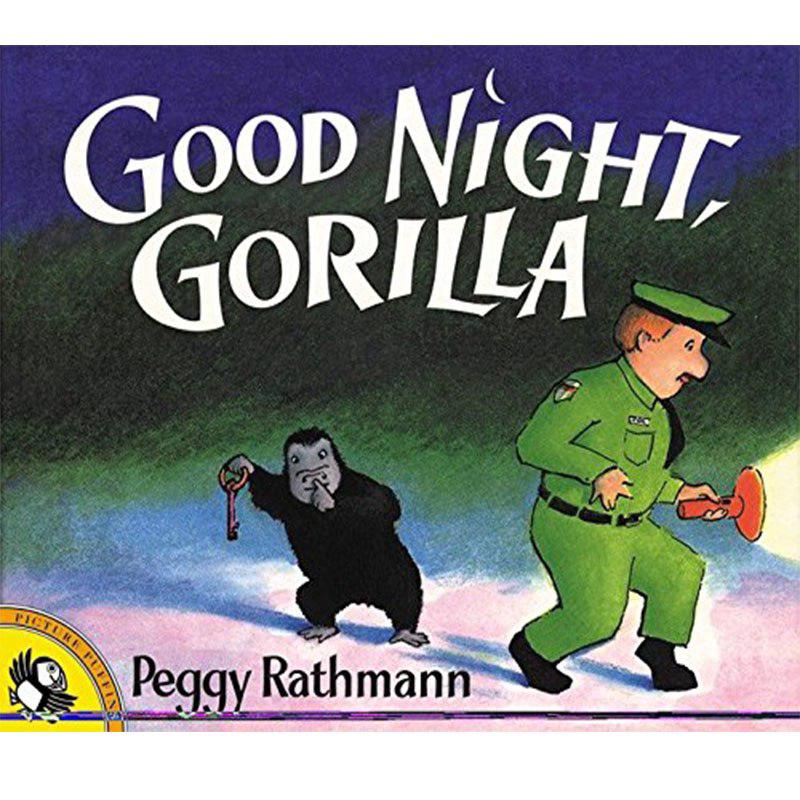นิทานภาษาอังกฤษ หนังสือเด็ก Good Night,Gorilla Educational English Picture Book For Kids