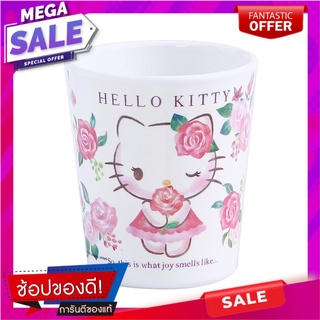 แก้วน้ำเมลามีน 170ml SUPERWARE KITTY ROSE GARDEN แก้วน้ำ MELAMINE TUMBLER 170ml SUPERWARE KITTY ROSE GARDEN